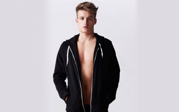 Men's Black Hoodie