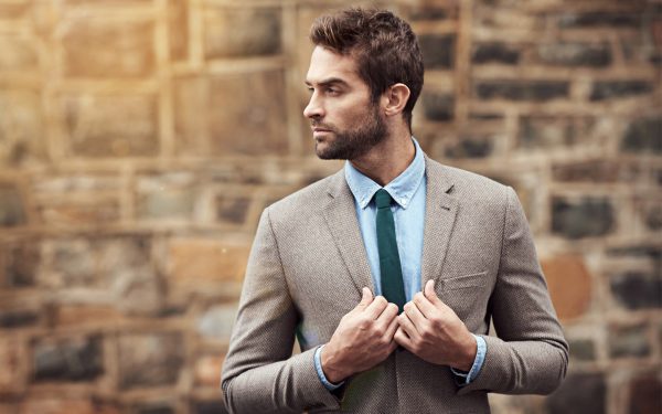 Men's Light Brown Suit